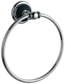 Полотенцедержатель Boheme Vogue Nero хром 10185